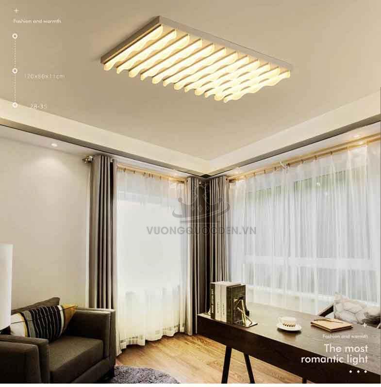 Đèn ốp trần LED làn sóng PJ413-13